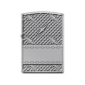Zippo Diamond Plate Chain Design Çakmak
