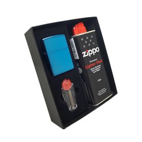 Zippo DU10-20446 Parlak Sapphire Benzin Taş Çakmak