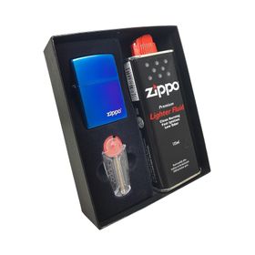 Zippo DU10-29899Z Parlak Mavi Mor Benzin Taş Çakmak
