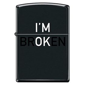 Zippo I'm Ok Design Çakmak