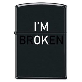 Zippo I'm Ok Design Çakmak