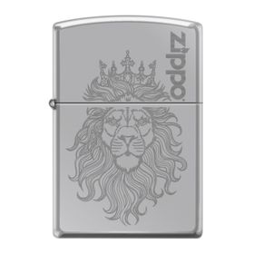 Zippo Lion Auto Engrave Design Çakmak