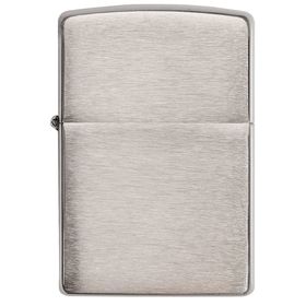 Zippo Reg Brush Finish Chrome Çakmak