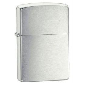 Zippo Reg Brush Finish Chrome Çakmak