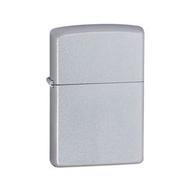 Zippo Reg Brush Finish Chrome Çakmak