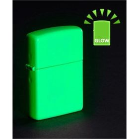 Zippo Reg Glow In The Dark Matte Çakmak