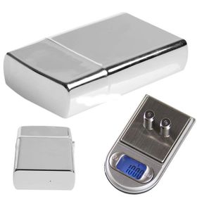 Zippo Şeklinde Hassas Dijital Terazi Çakmak