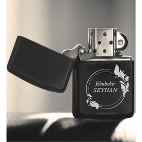Zippo Siyah Benzinli Çakmak