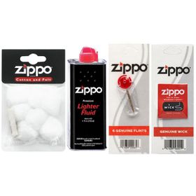Zippo Taş Fitil Pamuk Keçe Seti 31414 ZPKPMLRNLR Benzin Çakmak