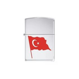Zippo Turkish Türk Bayrağı Flag Çakmak