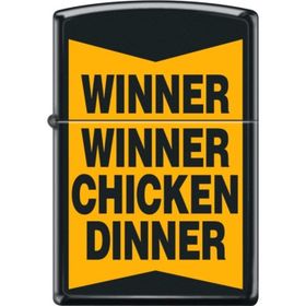 Zippo Winner Chicken Dinner Design Çakmak