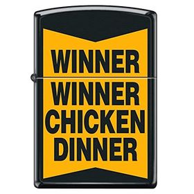 Zippo Winner Chicken Dinner Design Çakmak