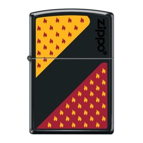 Zippo Yellow And Red Design Çakmak