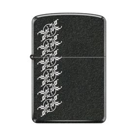 Zippo Z-28582 Black Crackle Zippo