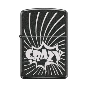 Zippo Z-28582 Black Crackle Zippo