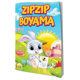 Zıpzıp Boyama - Kolektif - Bıcırık Yayınları