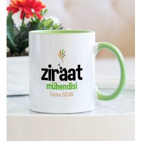 Ziraat Mühendisi-Yeşil Kupa Bardak