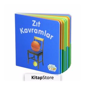 Zıt Kavramlar - Mini Karton Kitaplar