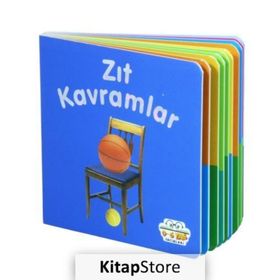 Zıt Kavramlar - Mini Karton Kitaplar