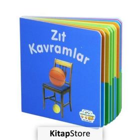 Zıt Kavramlar - Mini Karton Kitaplar