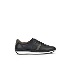 Ziya 1311002 060 Siyah Hakiki Deri Erkek Sneaker Ayakkabı