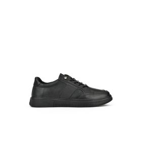 Ziya 133423Z98 Hakiki Deri Siyah Erkek Sneaker