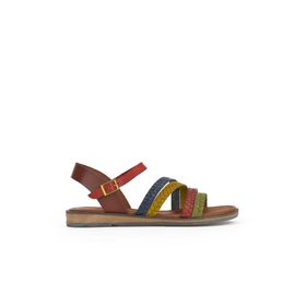 Ziya 1411010Z421 Multi Hakiki Deri Kadın Sandalet