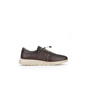 Ziya 1411013ZS08 Hakiki Deri Kahve Erkek Sneaker
