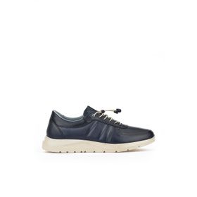 Ziya 1411013ZS08 Hakiki Deri Lacivert Erkek Sneaker