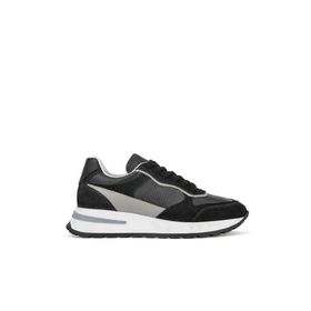 Ziya 1431000Z6020 Hakiki Deri Siyah Kadın Sneaker