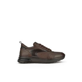 Ziya 1431024Z5400 Hakiki Deri Kahve Erkek Sneaker