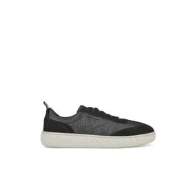 Ziya 1431026Z219 Hakiki Deri Siyah Erkek Sneaker
