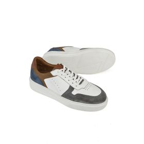 Ziya 1431026Z950 Hakiki Deri Beyaz Erkek Sneaker
