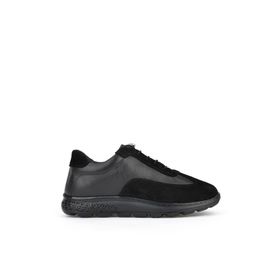 Ziya 143992ZN2003 Siyah Hakiki Deri Kadın Sneaker Ayakkabı