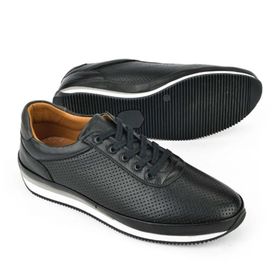 Ziya 1511002Z063 Siyah Hakiki Deri Erkek Sneaker Ayakkabı