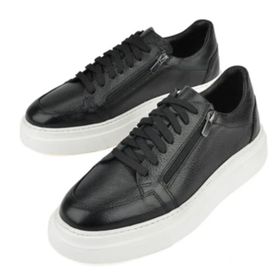 Ziya 1511026Z550 Siyah Hakiki Deri Erkek Sneaker Ayakkabı