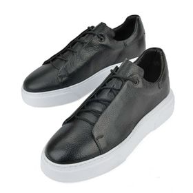 Ziya 1511026Z855 Siyah Hakiki Deri Erkek Sneaker Ayakkabı