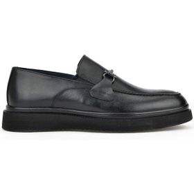 Ziya 15148Z872 Siyah Hakiki Deri Erkek Klasik Ayakkabı