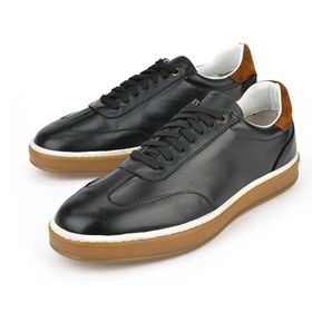 Ziya 151983Z1403 Siyah Hakiki Deri Erkek Sneaker Ayakkabı