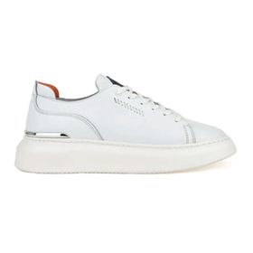 Ziya 151987Z024 Beyaz Hakiki Deri Erkek Sneaker Ayakkabı