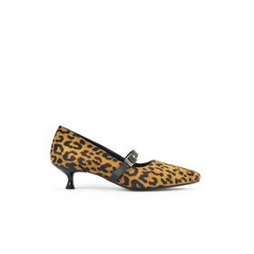 Ziya 1531050Z26104804K2 Leopar Kadın Hakiki Deri Ayakkabı