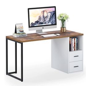 Zizuva 120x60x75 CM Ceviz Çalışma Masası