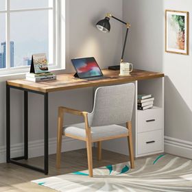 Zizuva 120x60x75 CM Ceviz Çalışma Masası