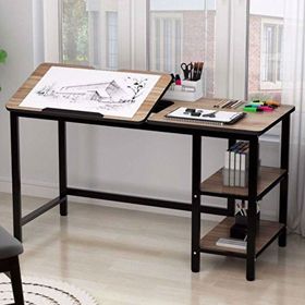 Zizuva 140x75x60 CM Ayarlanabilir Mimar Çizim ve Çalışma Masası