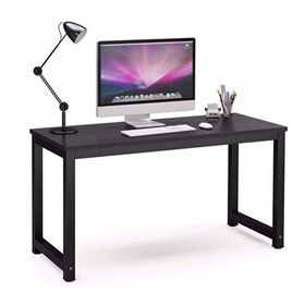 Zizuva 140x75x60 CM Siyah Ofis Mutfak Çalışma Masası