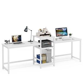Zizuva 250x75x60 cm İki Bölmeli Çalışma Masası
