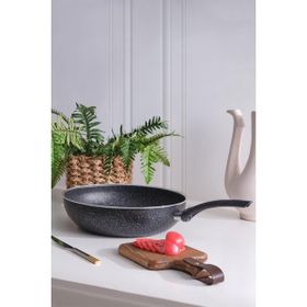 Znp Home Siyah 28 cm Granit Derin Wok Tavası