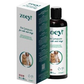 Zoey 250 ml Kedi ve Kopekler için Pire Şampuanı