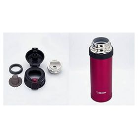 Zojirushi SM-QAF60 0.60 lt Hibiskus Kırmızı Vakumlu Kulplu Termos Bardak