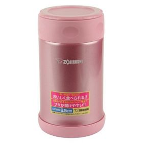 Zojirushi SW-EAE50 Vakumlu Paslanmaz Çelik 0.5 lt Parlak Pembe Yemek Termosu Kabı